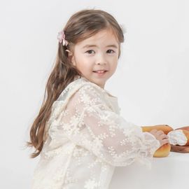[BABYBLEE] D20198 Lace Robe Hood/Cotton 100%/Made In Korea/Baby Cloths/Kids 